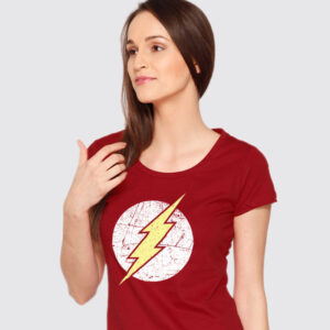 Red Half Sleeve T-shirt