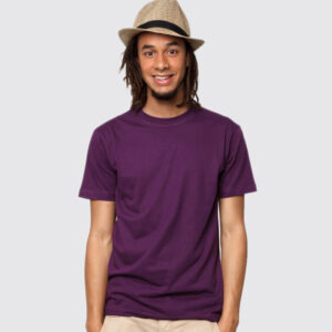 Half Sleeve Purple T-shirt